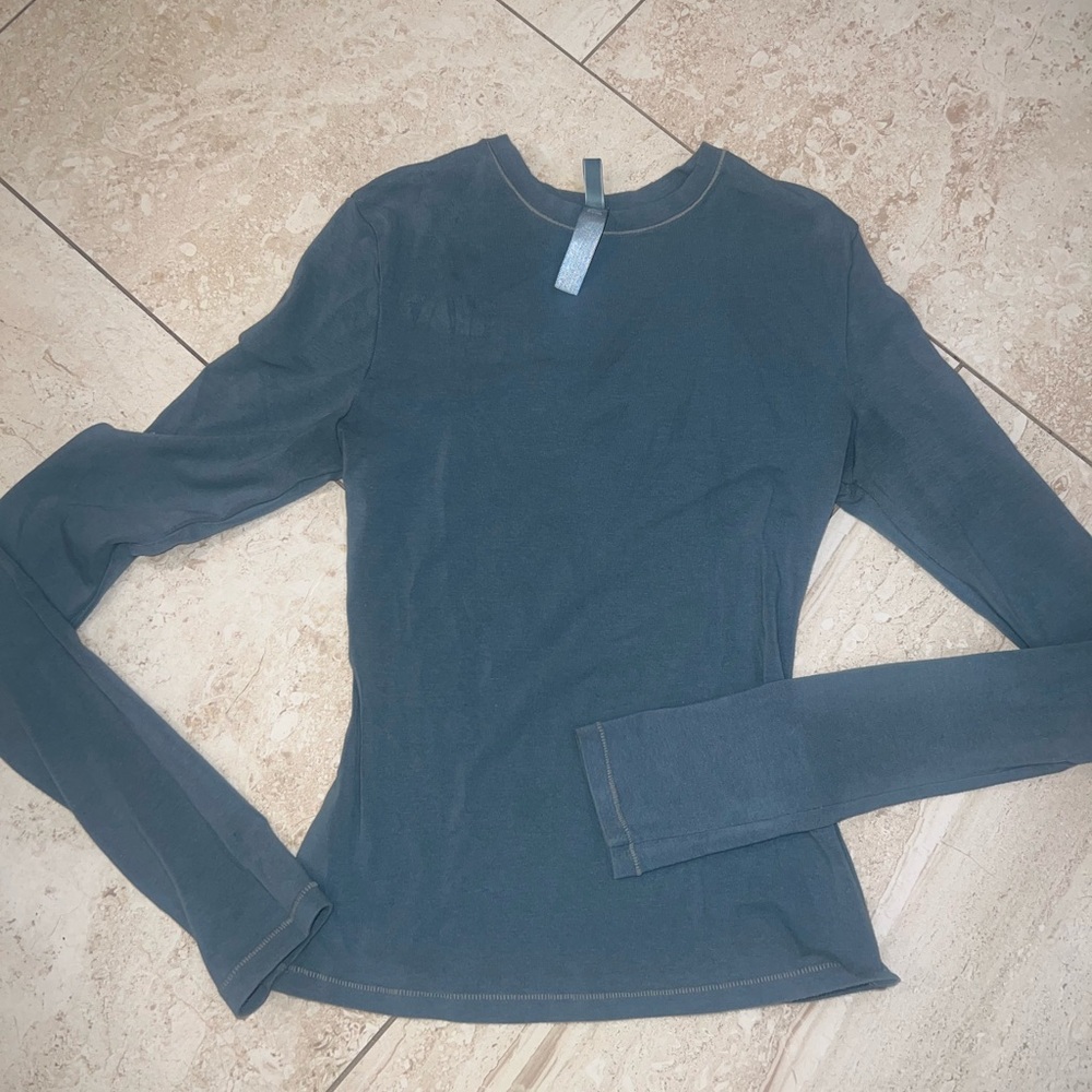 Skims cotton jersey long sleeve